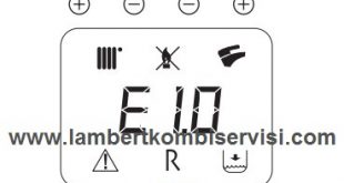 Lambert Kombi E10 Hata Kodu ve Çözümü
