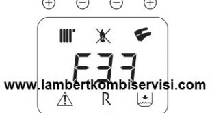 Lambert Kombi F37 Arıza Kodu ve Çözümü